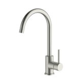 Abey Gareth Ashton Lucia Goose Sidelever Mixer - Brushed Nickel
